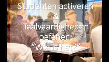 Activeren en taalvaardigheden