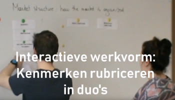 Kenmerken rubriceren in duo’s