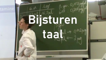 Bijsturen taal